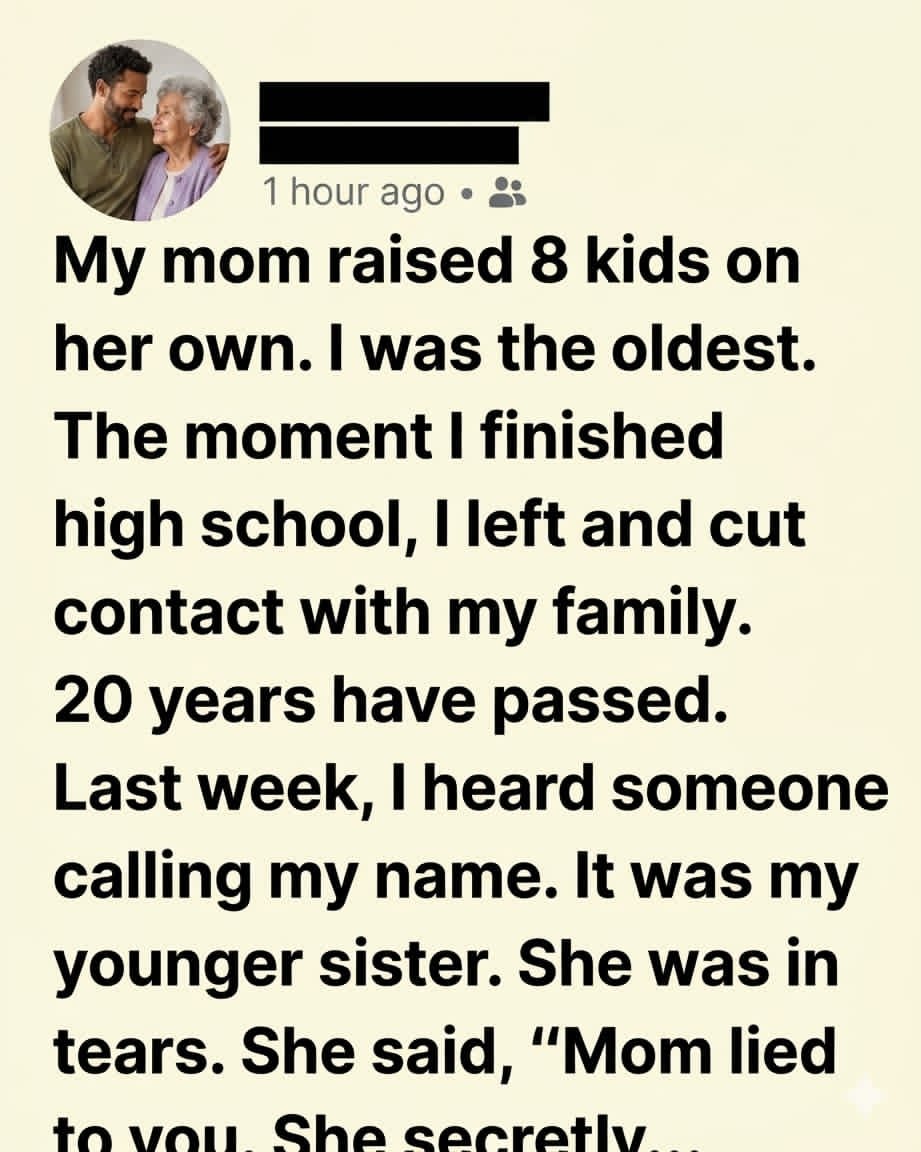 I Thought My Mother Ruined My Life Until My Sister Told Me the Truth